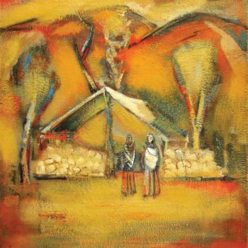 Туруна хм 76х70 2004 350x350 - In Turunen, oil on canvas, 76x70, 2004