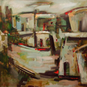 домой 140х150 хм 2011 1 1 350x350 - The way home, 140х150, oil on canvas, 2011