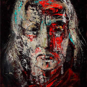 2014 хм 5 350x350 - Portrait, 50х40, oil on hardboard, 2014